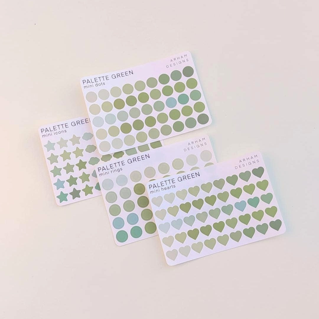 Palette Green 4pcs
