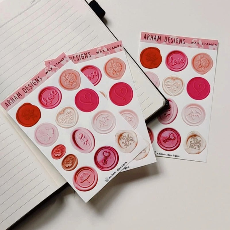 Wax stamps