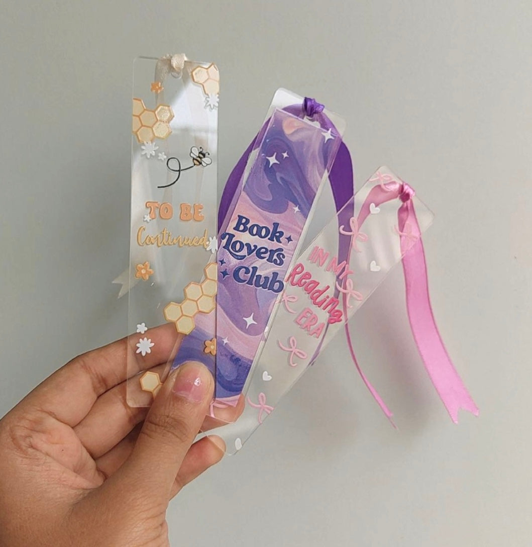 Acrylic Bookmarks