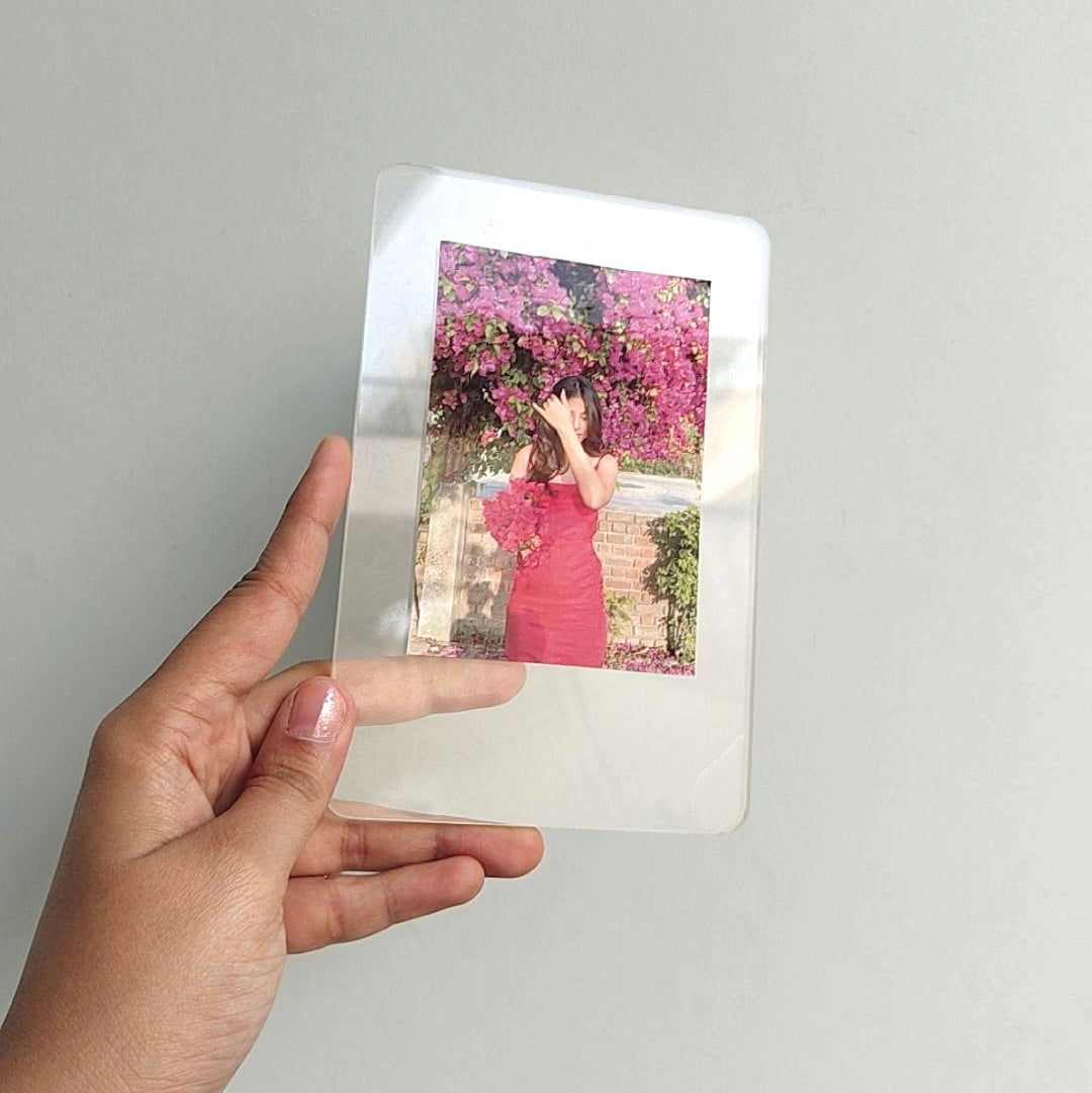 Big acrylic Polaroid - Transparent