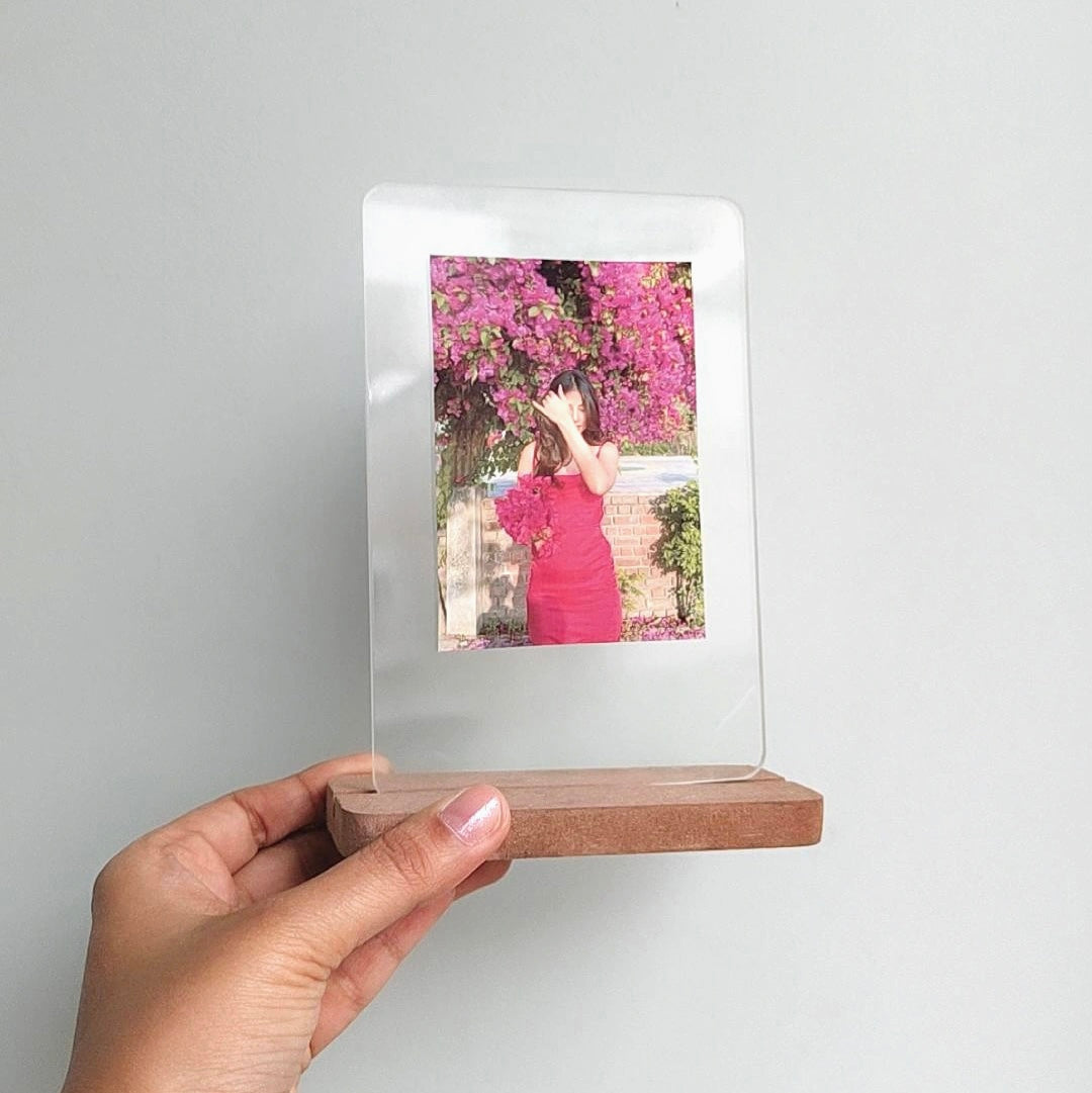 Big acrylic Polaroid - Transparent