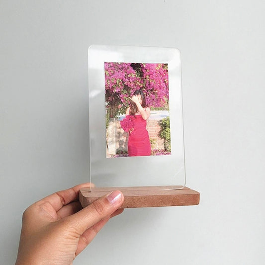 Big acrylic Polaroid - Transparent