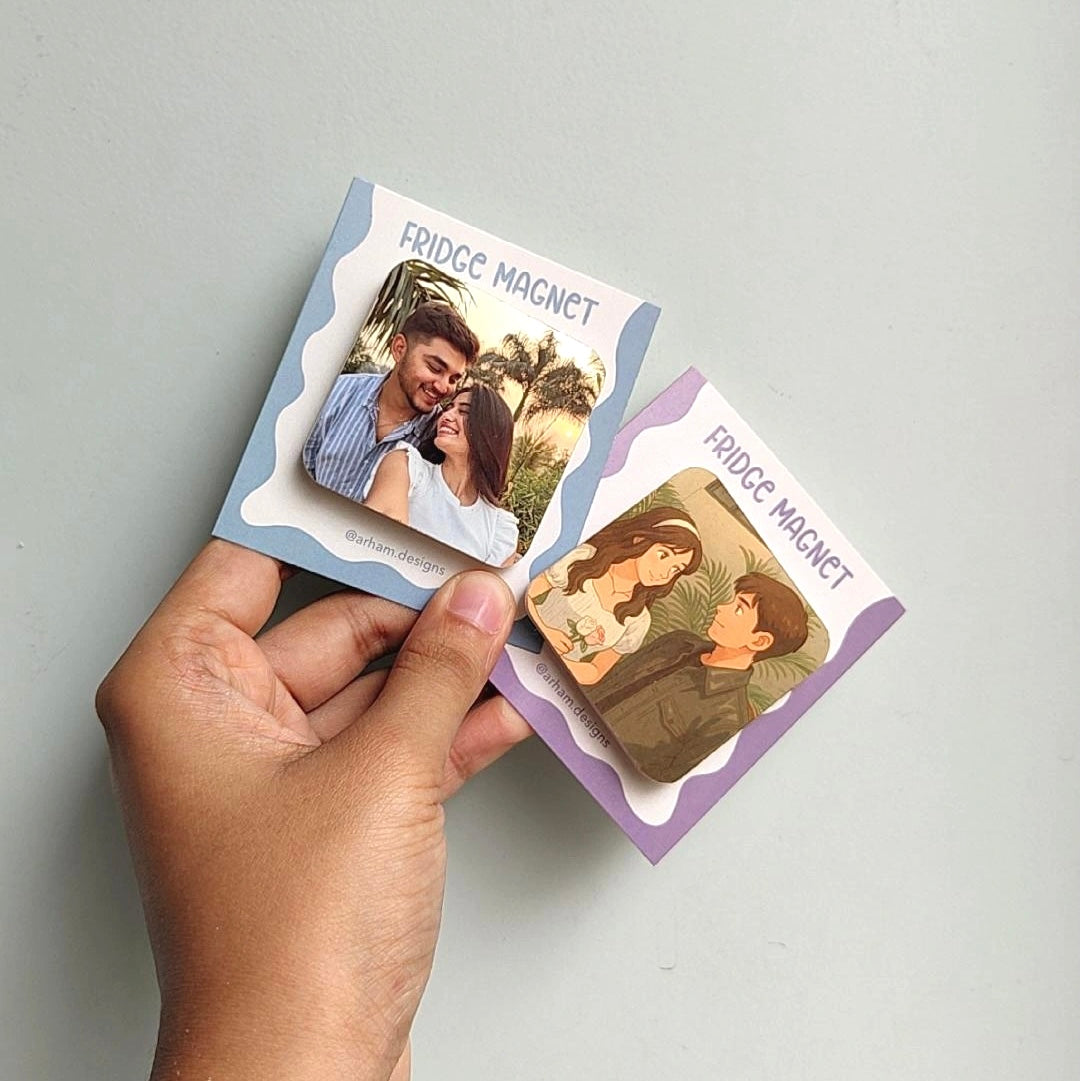 Ghibli style photo magnet
