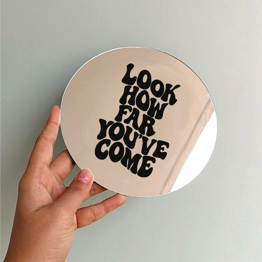 Look how far you’ve come