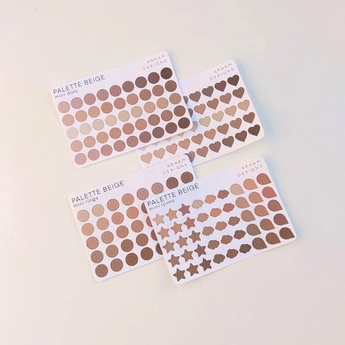 Palette Beige 4pcs