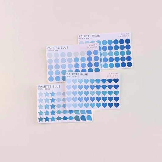 Palette Blue 4pcs