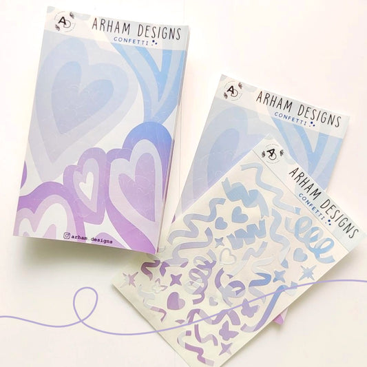 Heart confetti 3