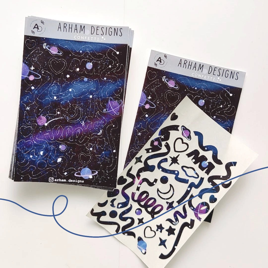 Confetti - 6pcs set
