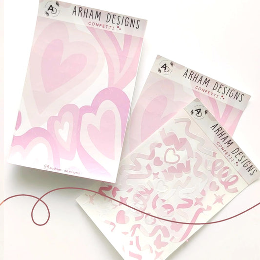 Heart confetti 2