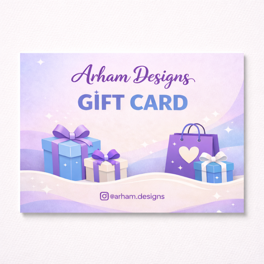 Arham Designs Gift Card